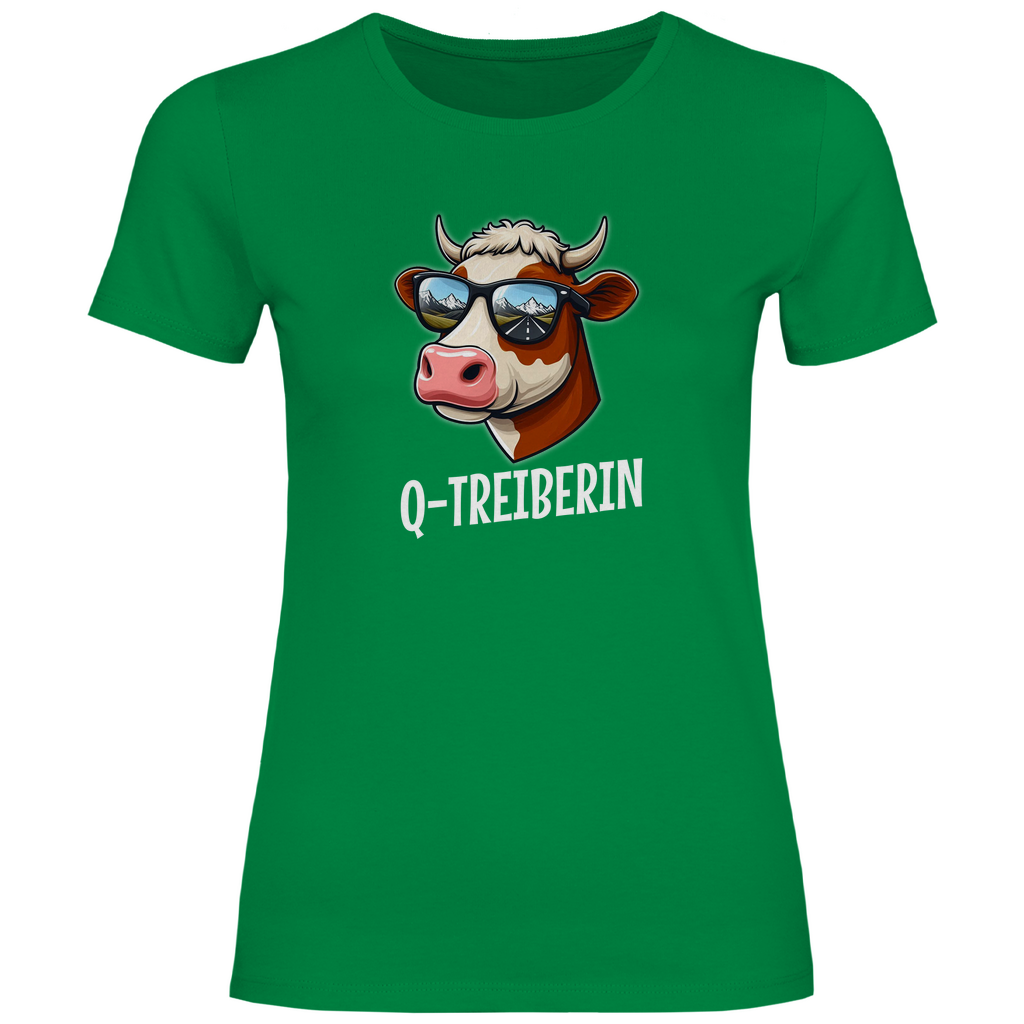 Q-Treiberin Frauen T-Shirt
