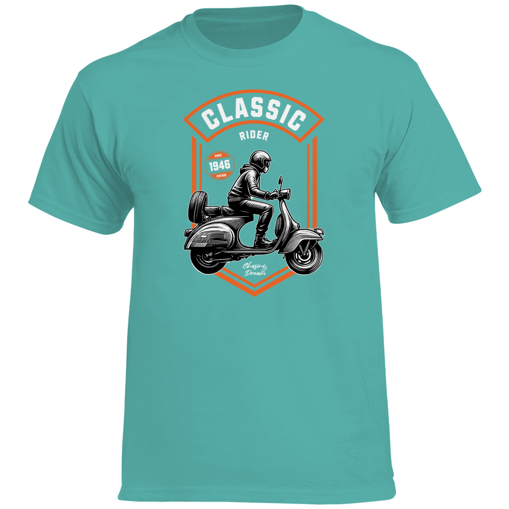 Classic Rider Vespa T-Shirt