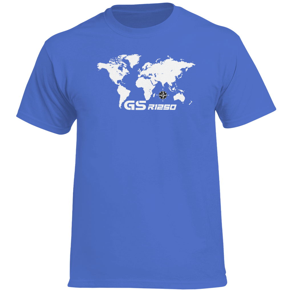 Weltkarte GS 1250 T-Shirt