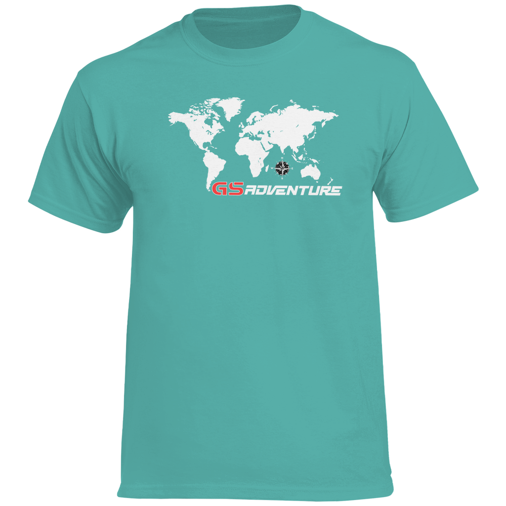 Weltkarte GS Adventure T-Shirt