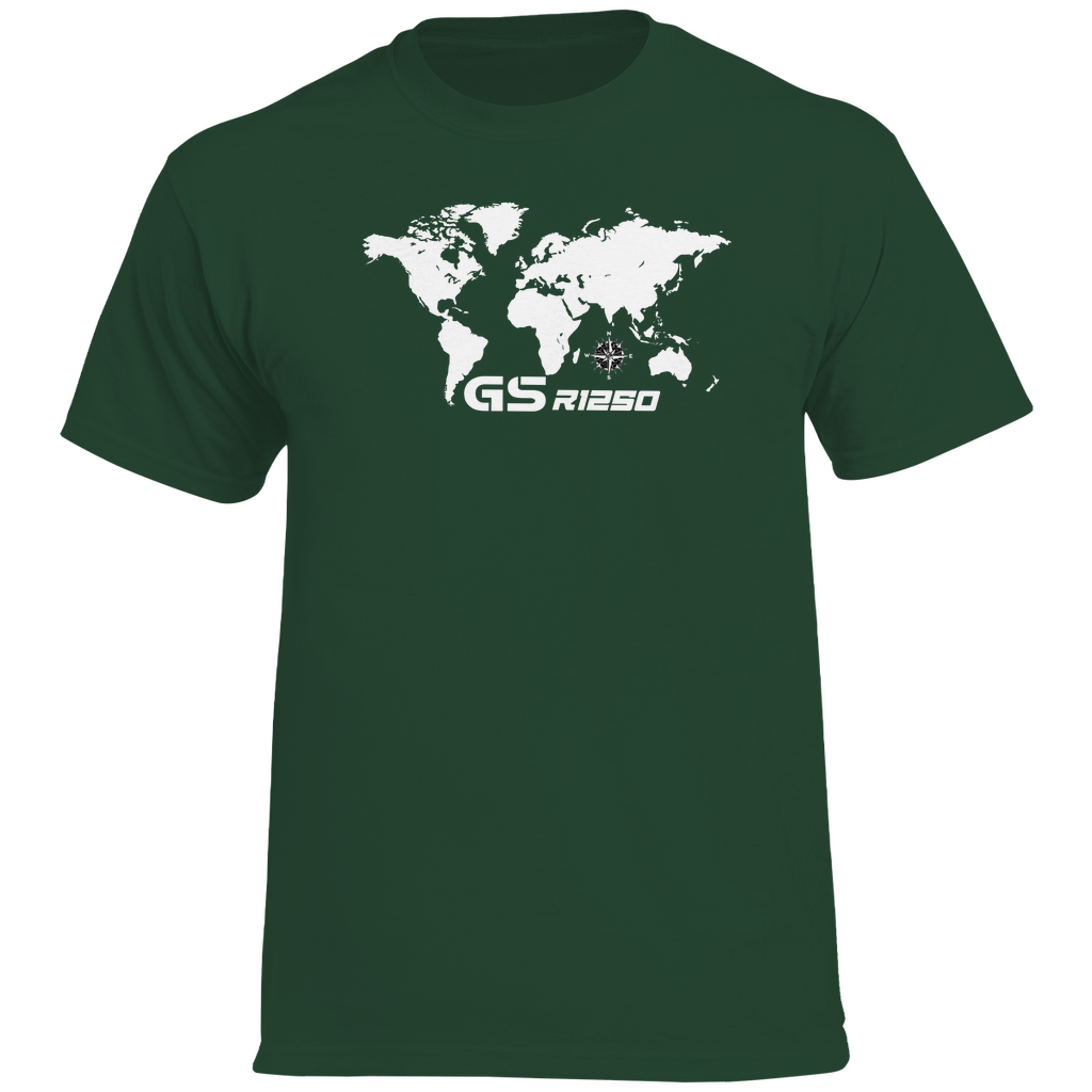 Weltkarte GS 1250 T-Shirt