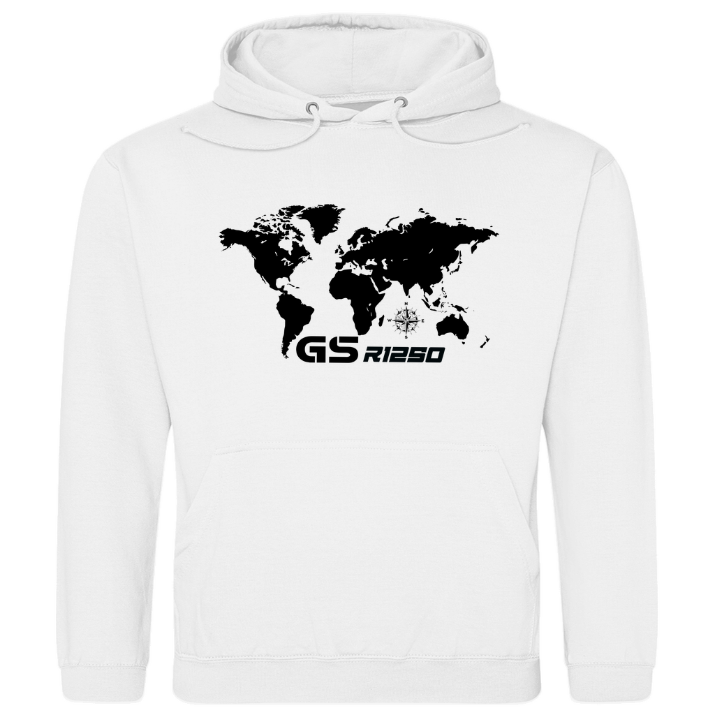 Weltkarte GS 1250 Hoodie