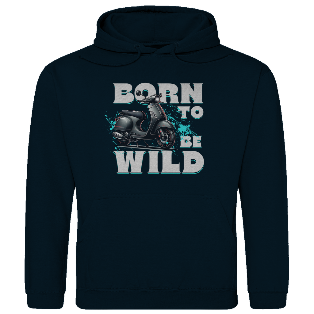 BORN TO BE WILD Vespa GTS Hoodie