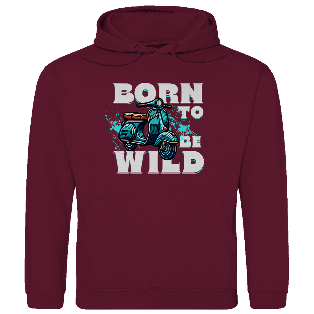 Born to be wild Vespa Hoodie