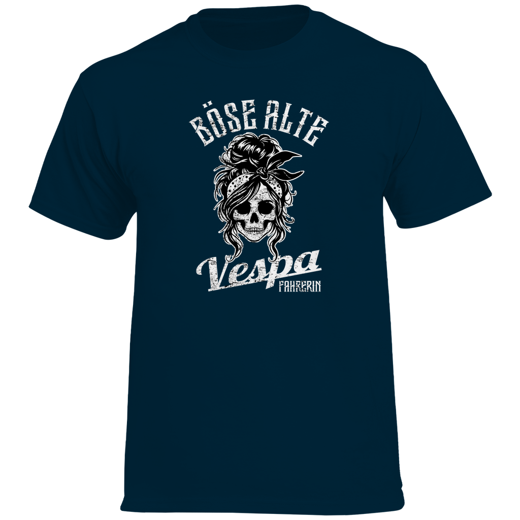 Böse alte Vespa fahrerin Unisex