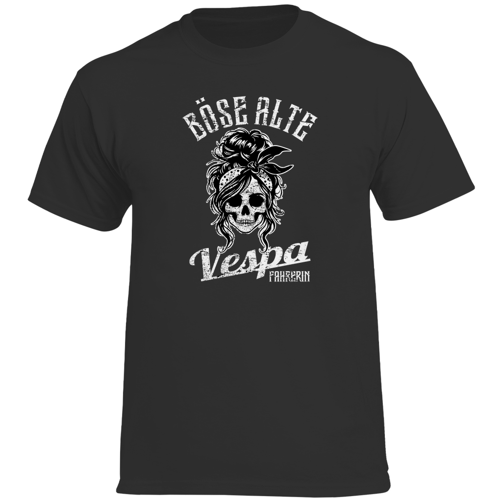 Böse alte Vespa fahrerin Unisex