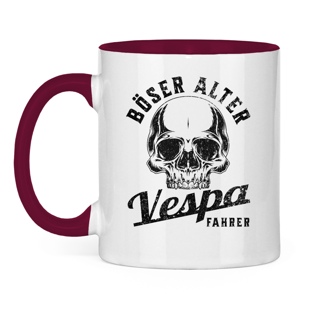 Tasse Böser alter Vespa Fahrer