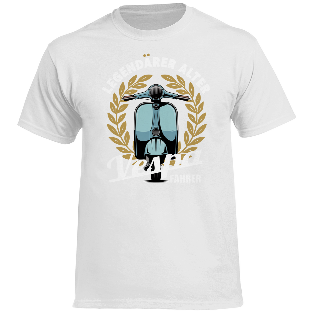 Legendärer alter Vespa Fahrer T-Shirt