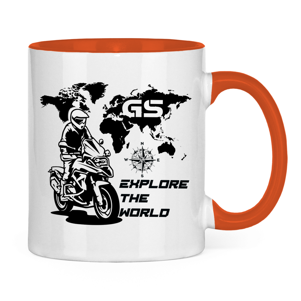Tasse Weltkarte