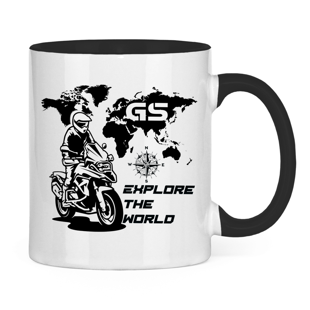 Tasse Weltkarte