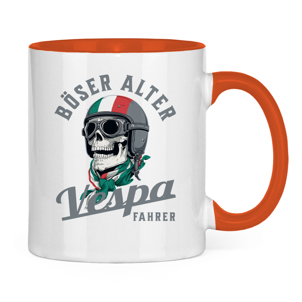 Tasse Böser alter Vespa Fahrer 
