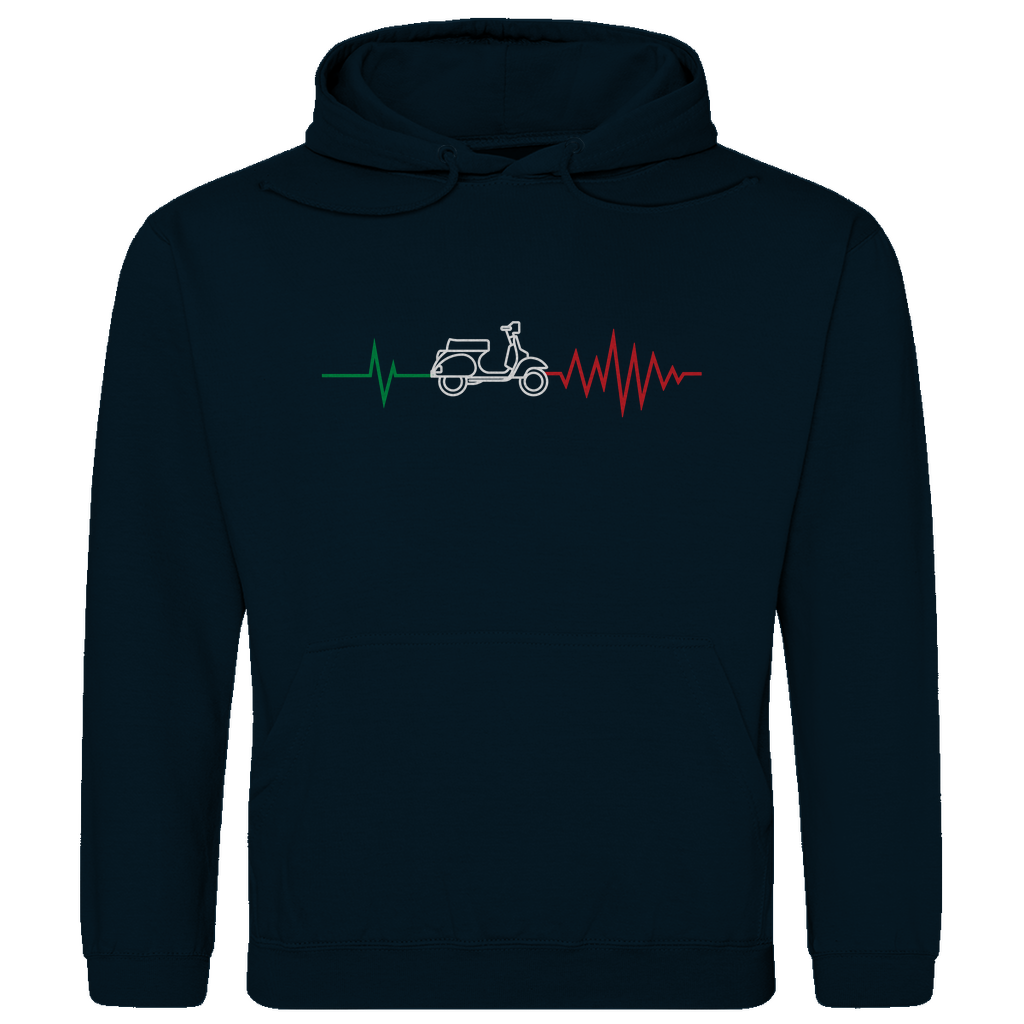 Heartbeat Vespa Hoodie