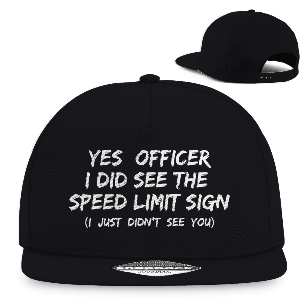 Speed Limit Snapback Motorrad Cap