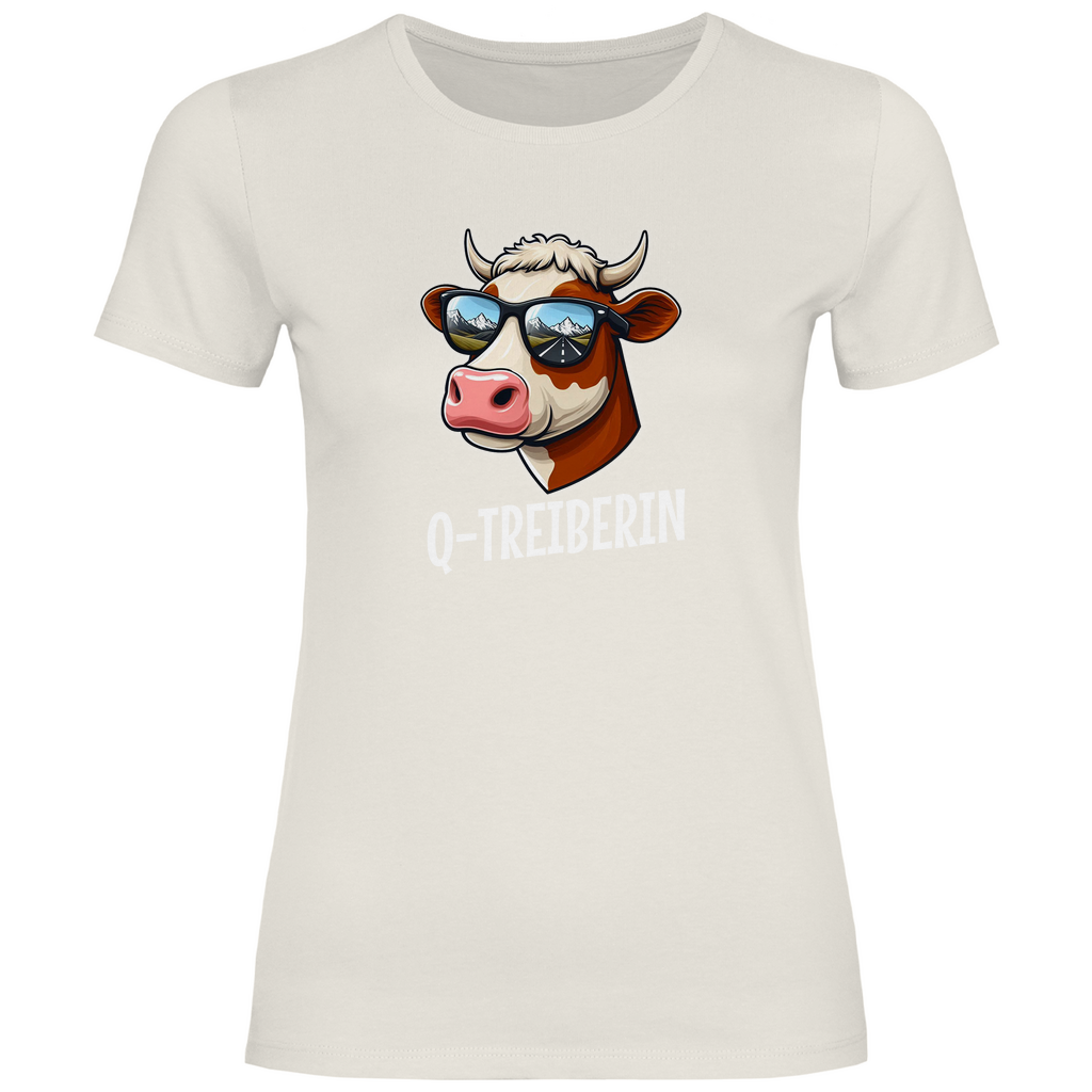 Q-Treiberin  Frauen T-Shirt