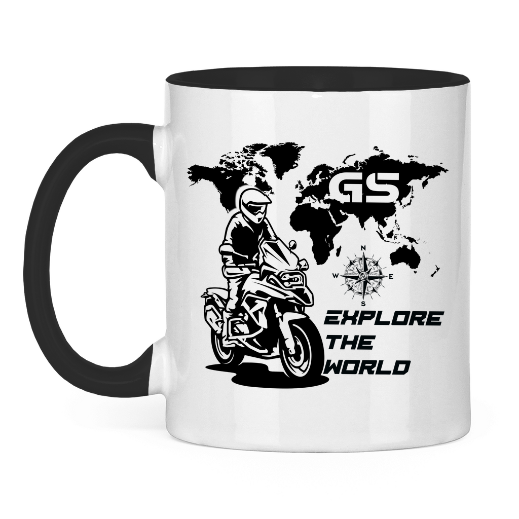 Tasse Weltkarte