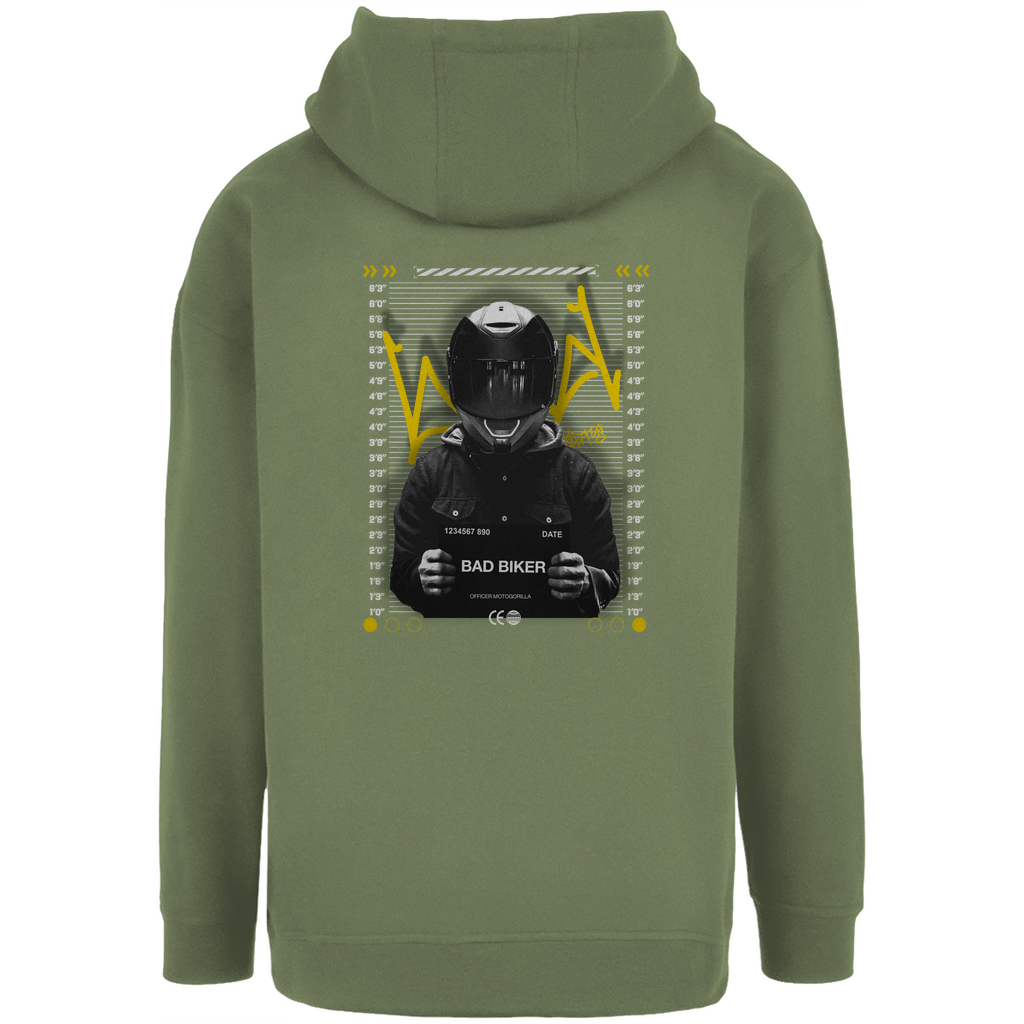 Bad Biker Motorrad Oversized Hoodie