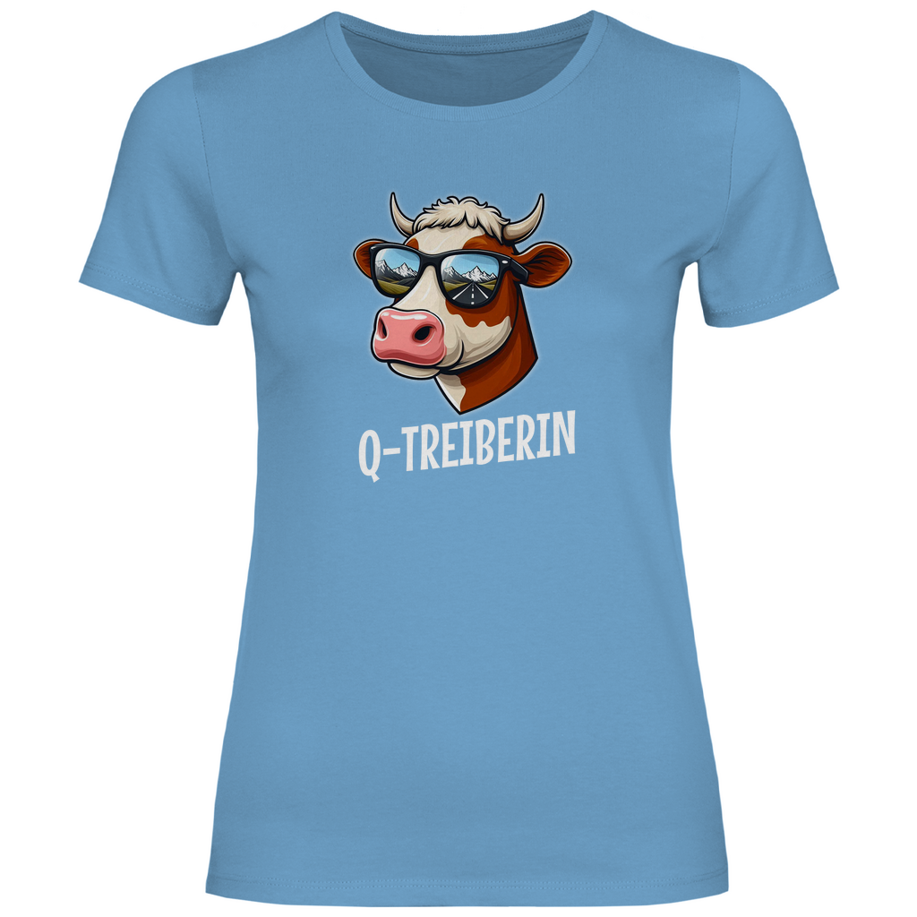 Q-Treiberin  Frauen T-Shirt