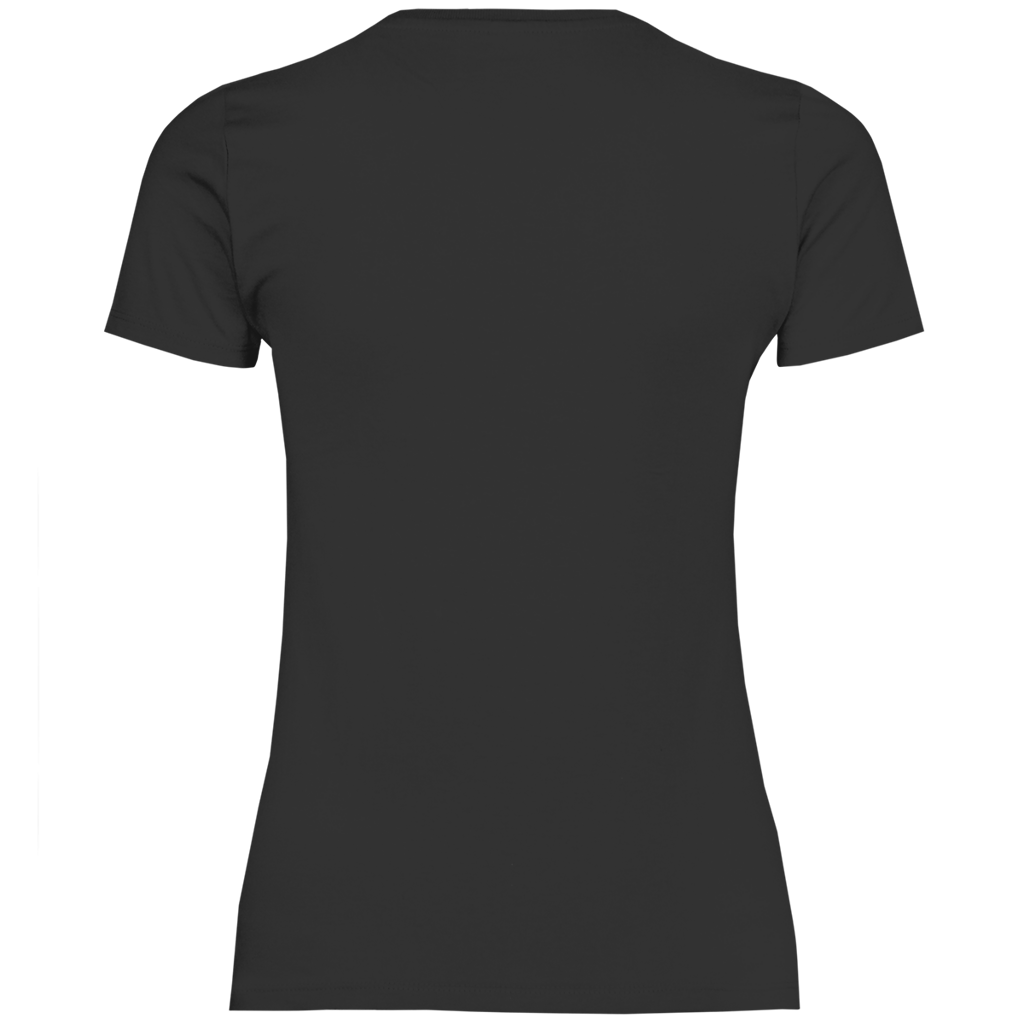 Damen T-Shirt Böse alte Vespa fahrerin