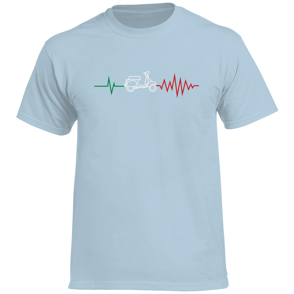 Heartbeat Vespa T-Shirt