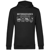 Motorrad und Freundin | Motorrad Hoodie