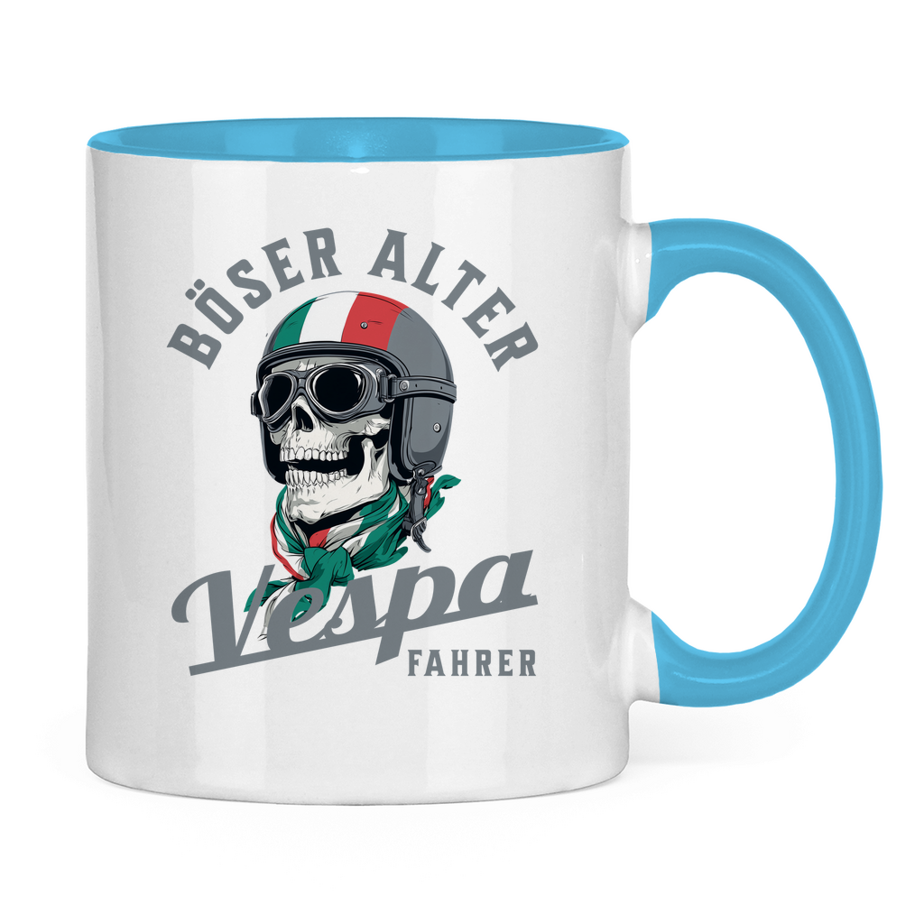 Tasse Böser alter Vespa Fahrer 