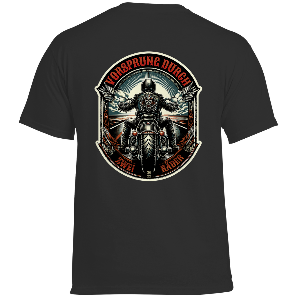 Vorsprung Motorrad T-Shirt