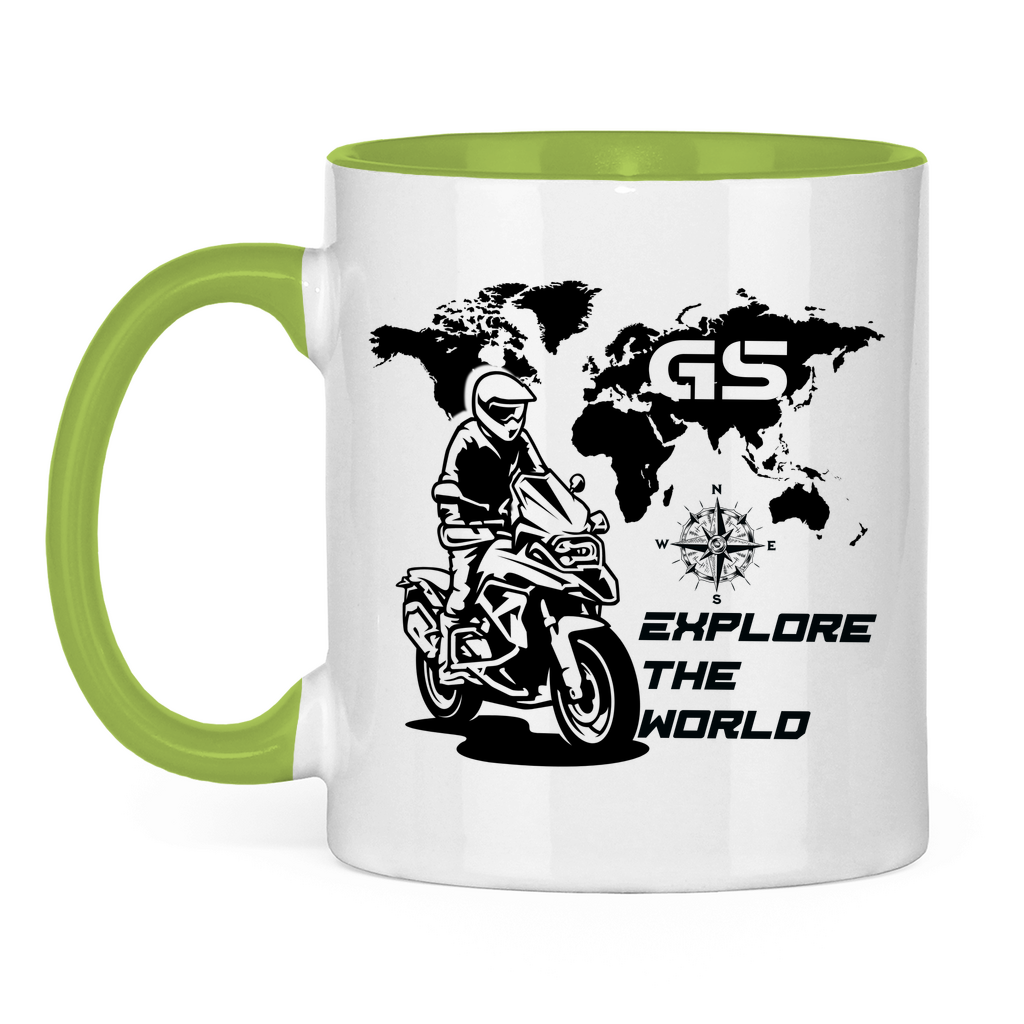 Tasse Weltkarte