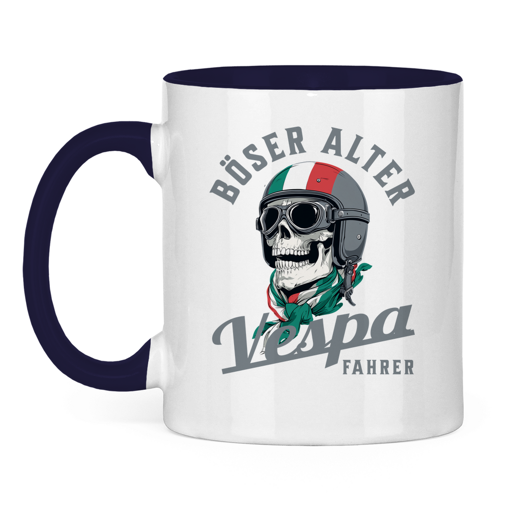 Tasse Böser alter Vespa Fahrer 