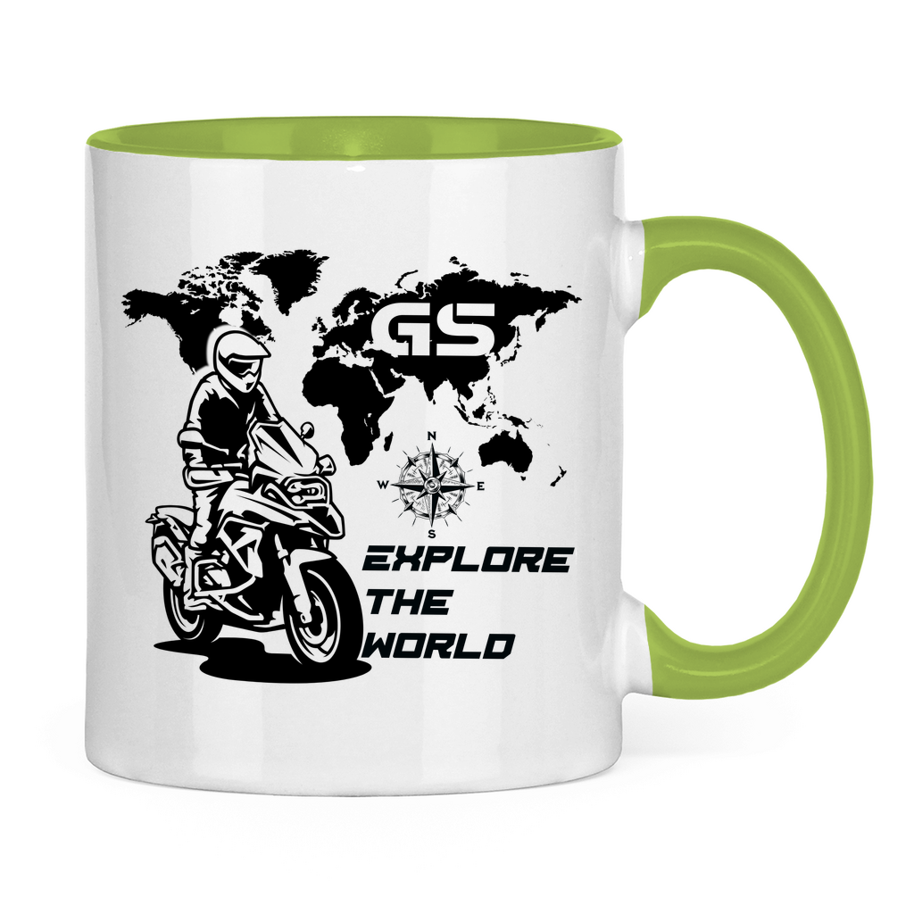 Tasse Weltkarte