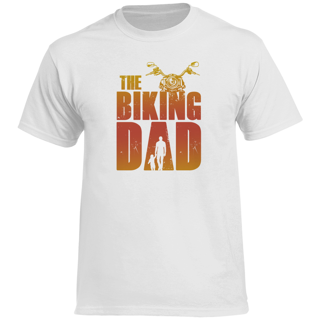 THE BIKING DAD Motorrad T-Shirt