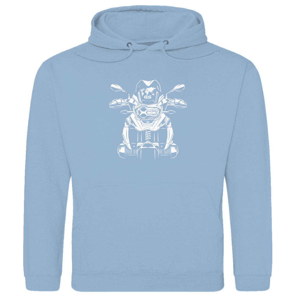 BMW GS Frontansicht Hoodie