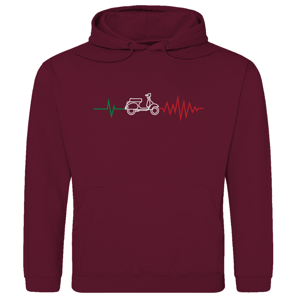 Heartbeat Vespa Hoodie