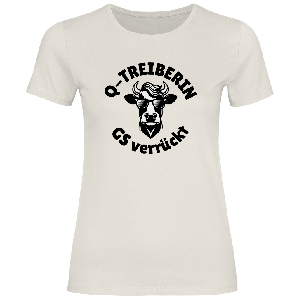 Q-Treiberin GS verrückt Damen T-Shirt