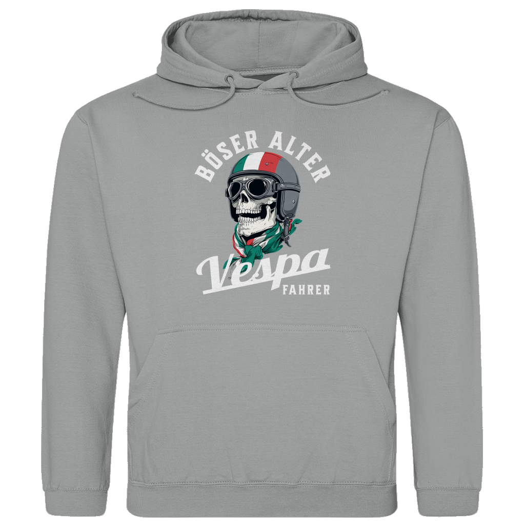 Böser alter Vespa Fahrer Hoodie - Italy Style