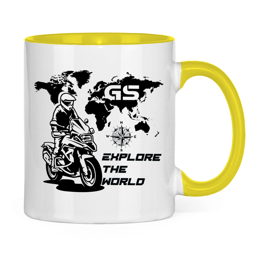 Tasse Weltkarte