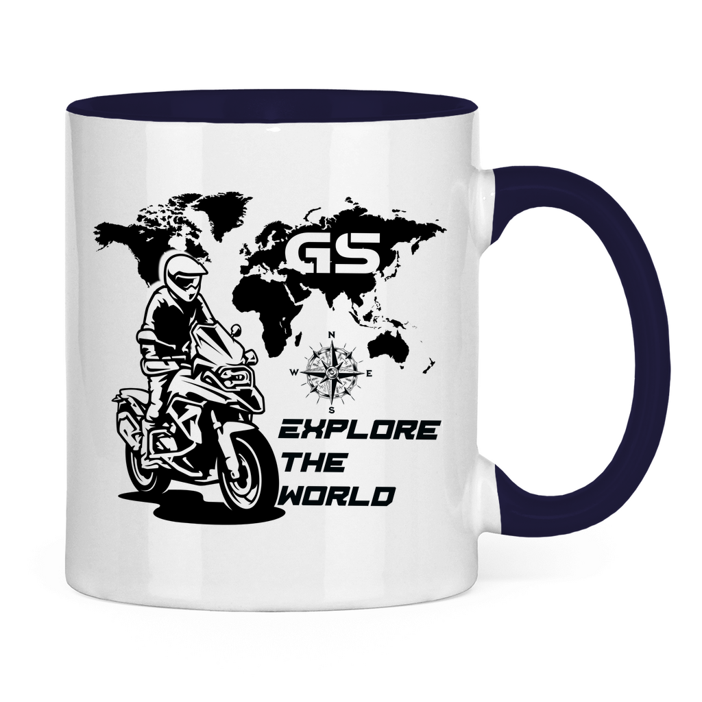 Tasse Weltkarte