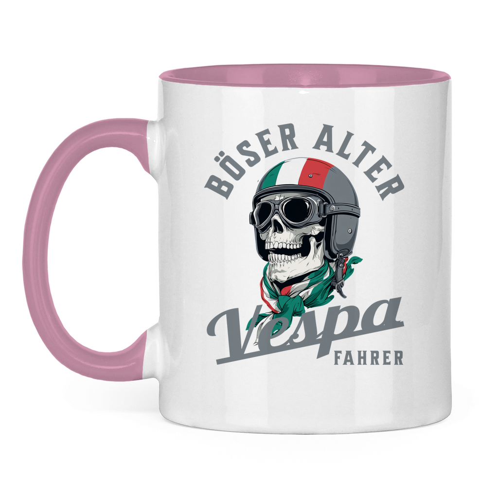 Tasse Böser alter Vespa Fahrer 