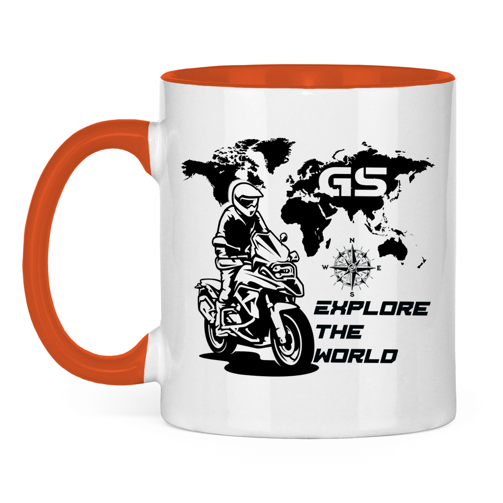Tasse Weltkarte