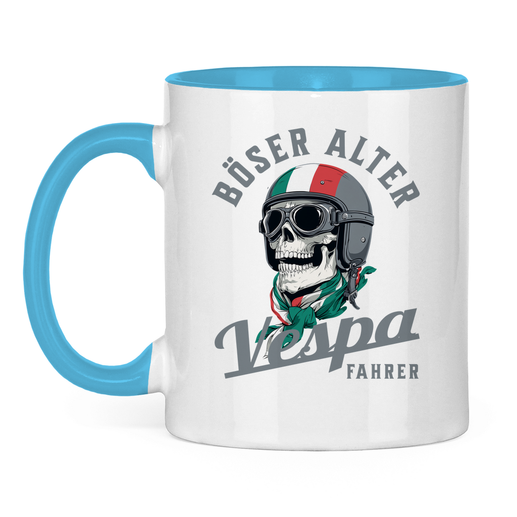 Tasse Böser alter Vespa Fahrer 