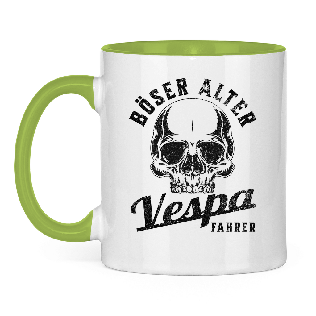 Tasse Böser alter Vespa Fahrer