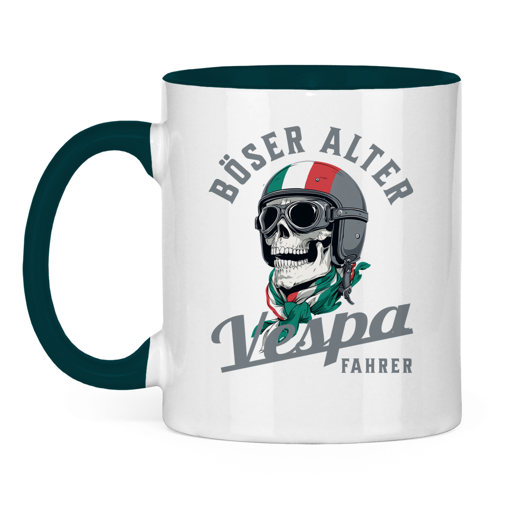 Tasse Böser alter Vespa Fahrer 