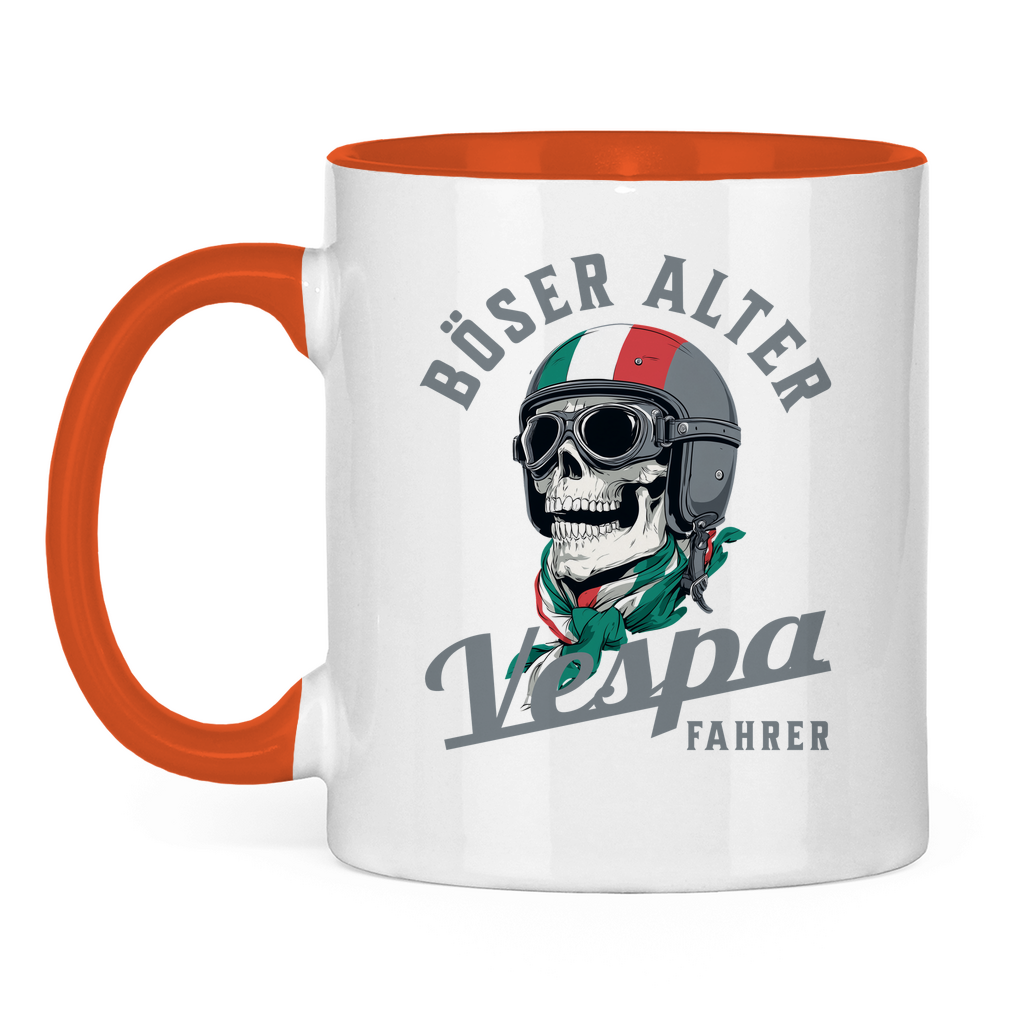 Tasse Böser alter Vespa Fahrer 