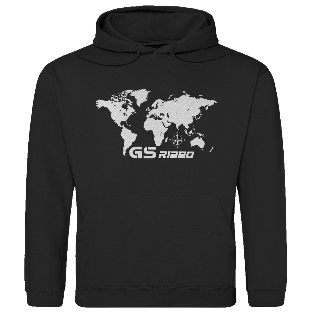 Weltkarte GS 1250 Hoodie