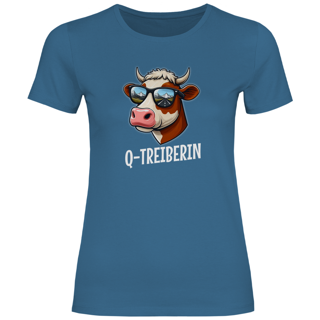 Q-Treiberin  Frauen T-Shirt