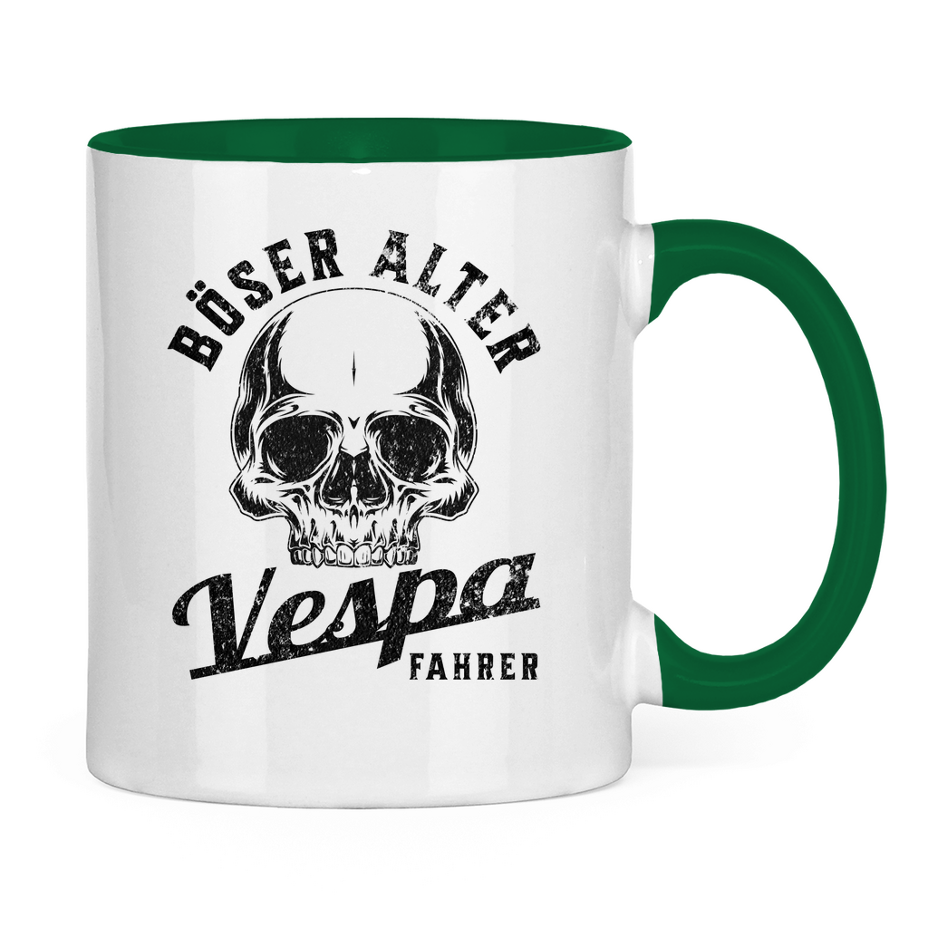 Tasse Böser alter Vespa Fahrer