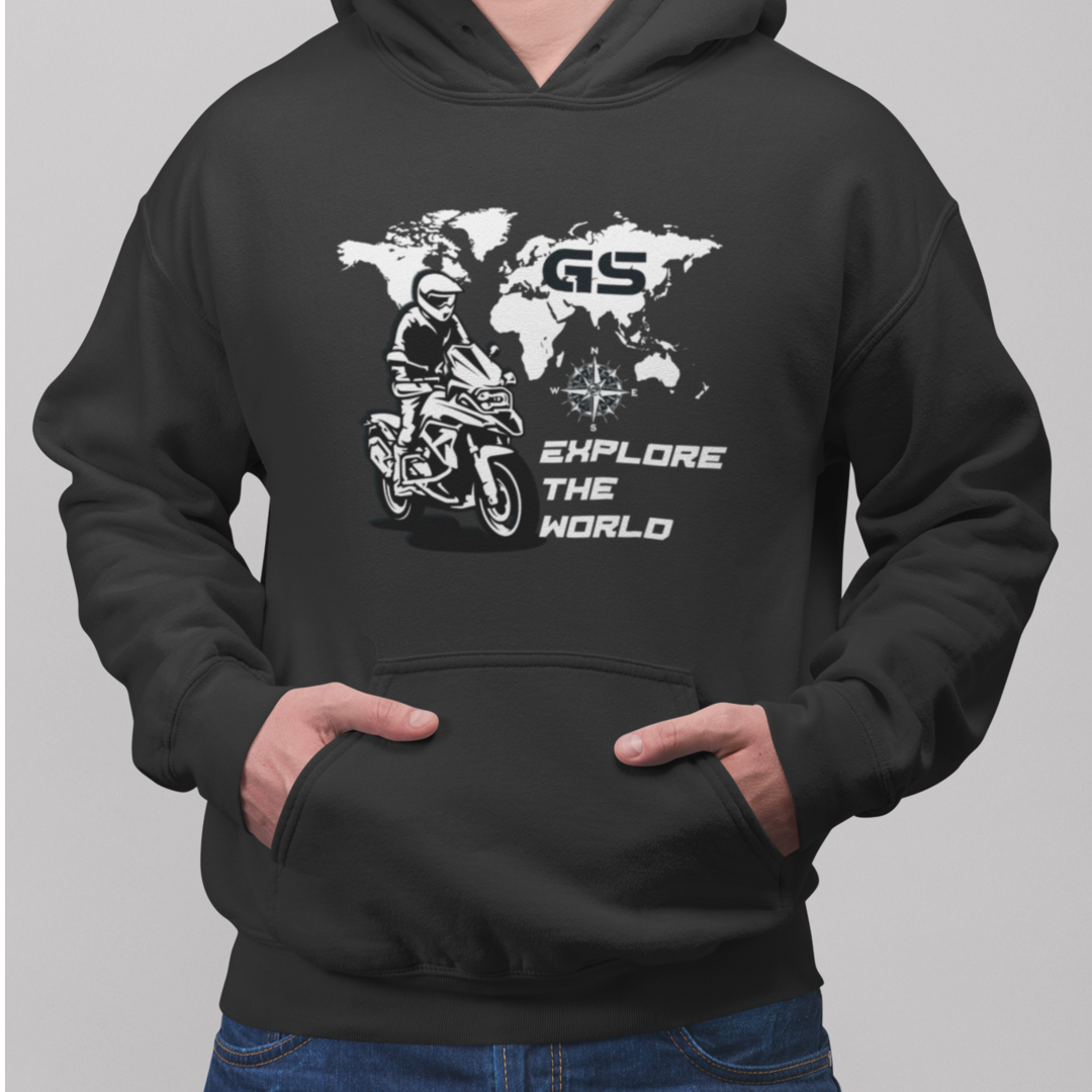 Weltkarte Hoodie