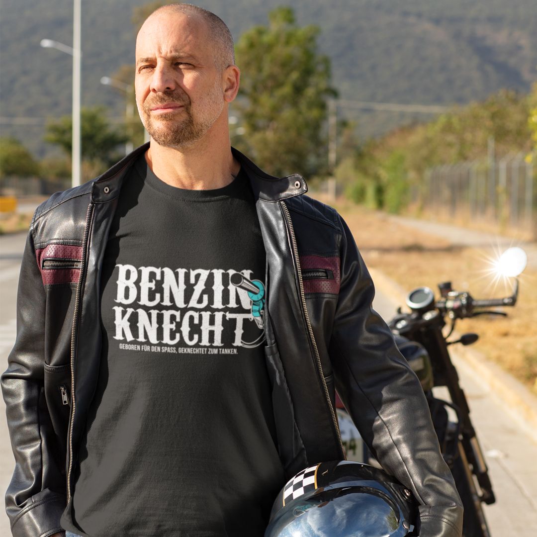 Benzinknecht | Motorrad T-Shirt