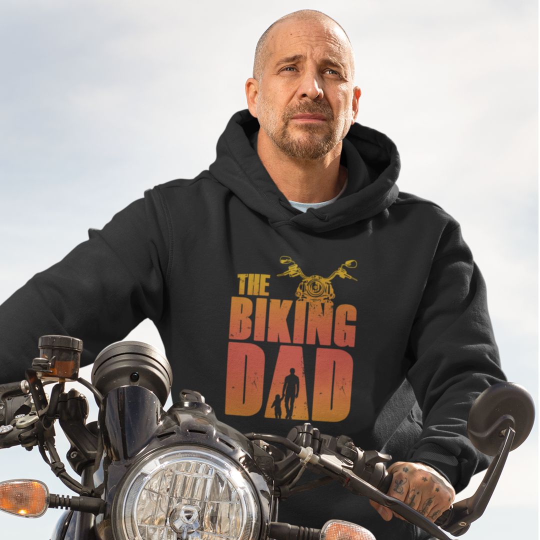 THE BIKING DAD Motorrad Hoodie