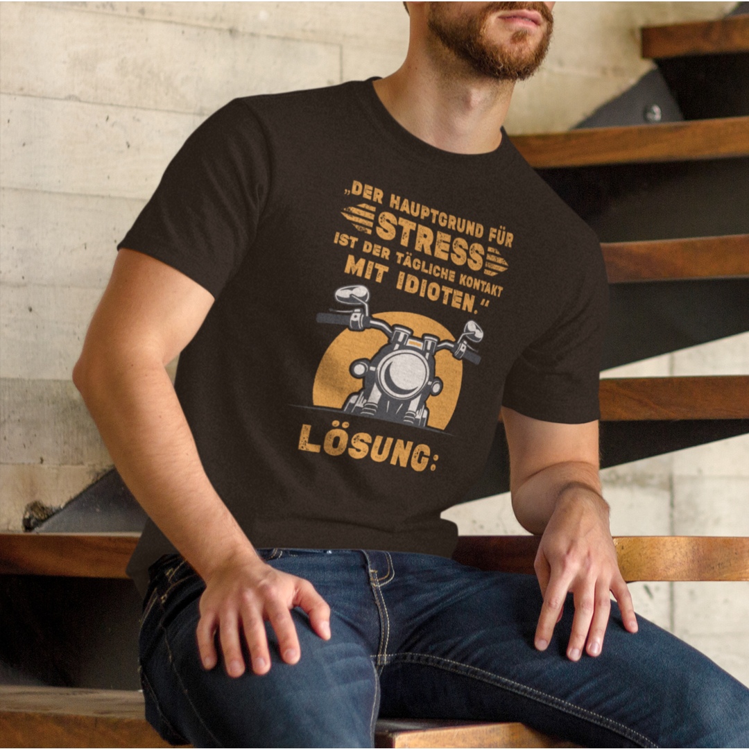 Der Hauptgrund Motorrad T-Shirt