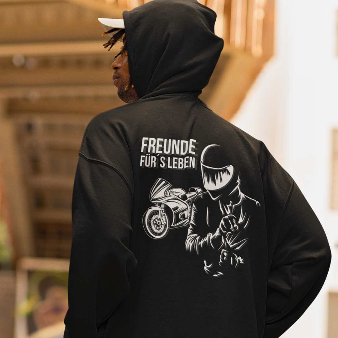 Freunde für's Leben Oversized Hoodie